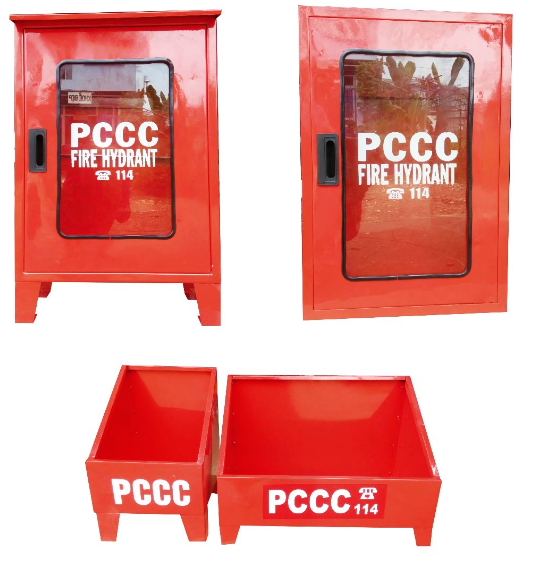 Sản phẩm vỏ tủ cứu hỏa của Công ty TNHH MTV Điện tử Sao Mai