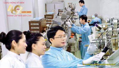 Xây dựng Nhà máy Z181 thành trung tâm công nghệ cao trong lĩnh vực điện tử và quang điện tử