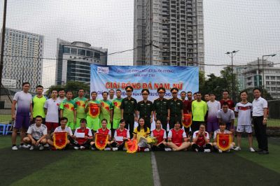 Tổ chức giải bóng đá nam, nữ chào mừng kỷ niệm 40 năm Ngày truyền thống Nhà máy Z181