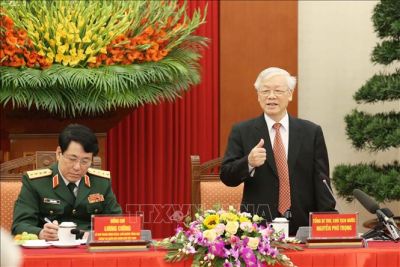 75 năm Quân đội nhân dân Việt Nam anh hùng vững bước dưới lá cờ vinh quang của Đảng