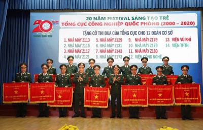Fesival 20 năm hoạt động phong trào “Sáng tạo trẻ” Tổng cục Công nghiệp quốc phòng