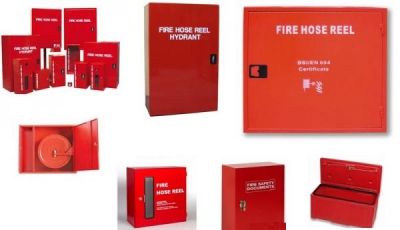 Sản phẩm vỏ tủ cứu hỏa của Công ty TNHH MTV Điện tử Sao Mai